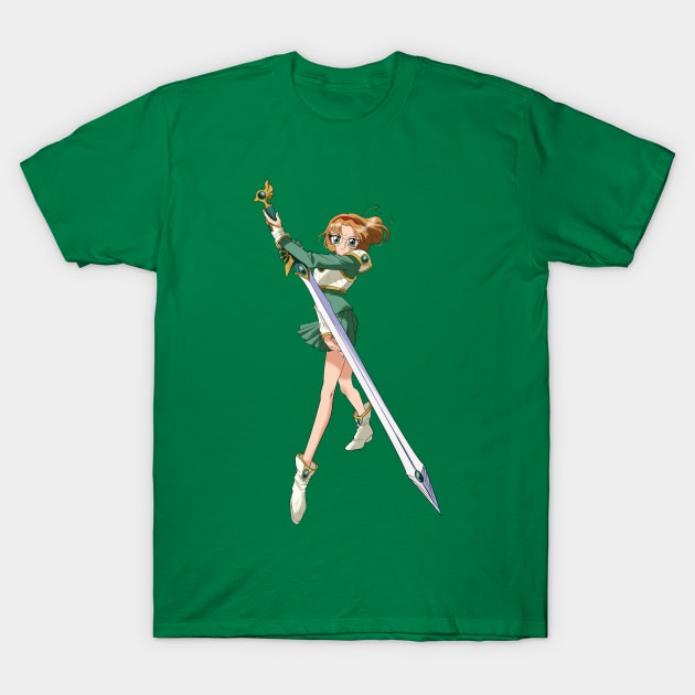 Magic Knight Rayearth -  Fuu Hououji T-Shirt by Nykos